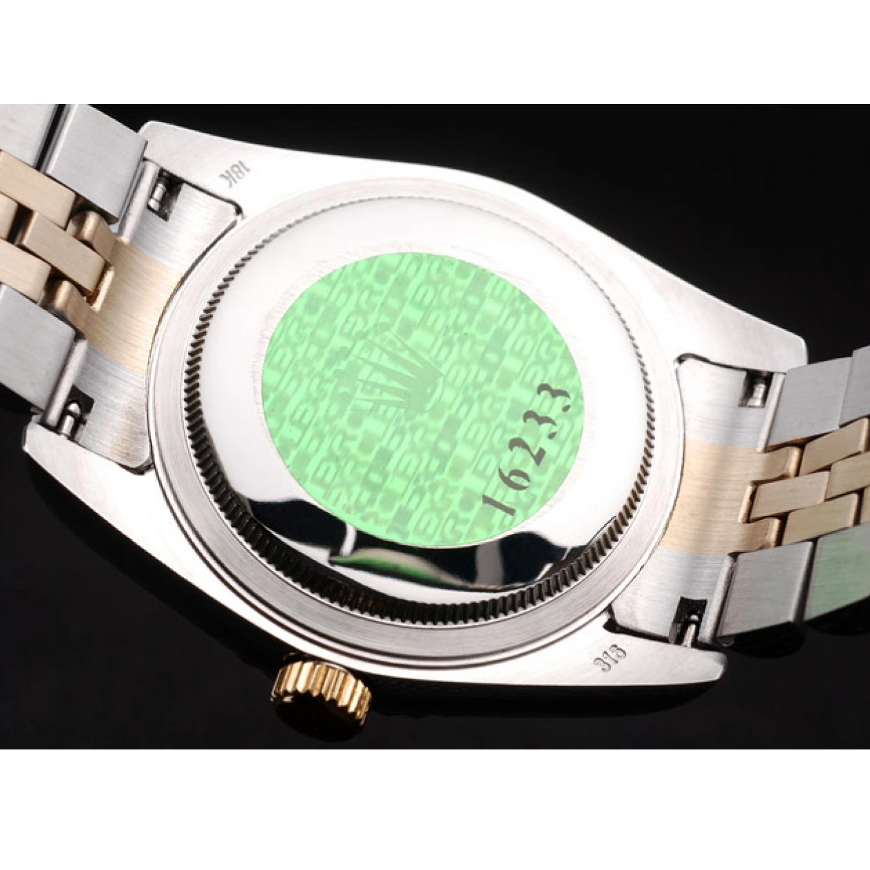 Good Copy Rolex Watches Silver Two Steel Dial 18k DateJust Rolex 98084 Tone Gold Stainless Plated 0619